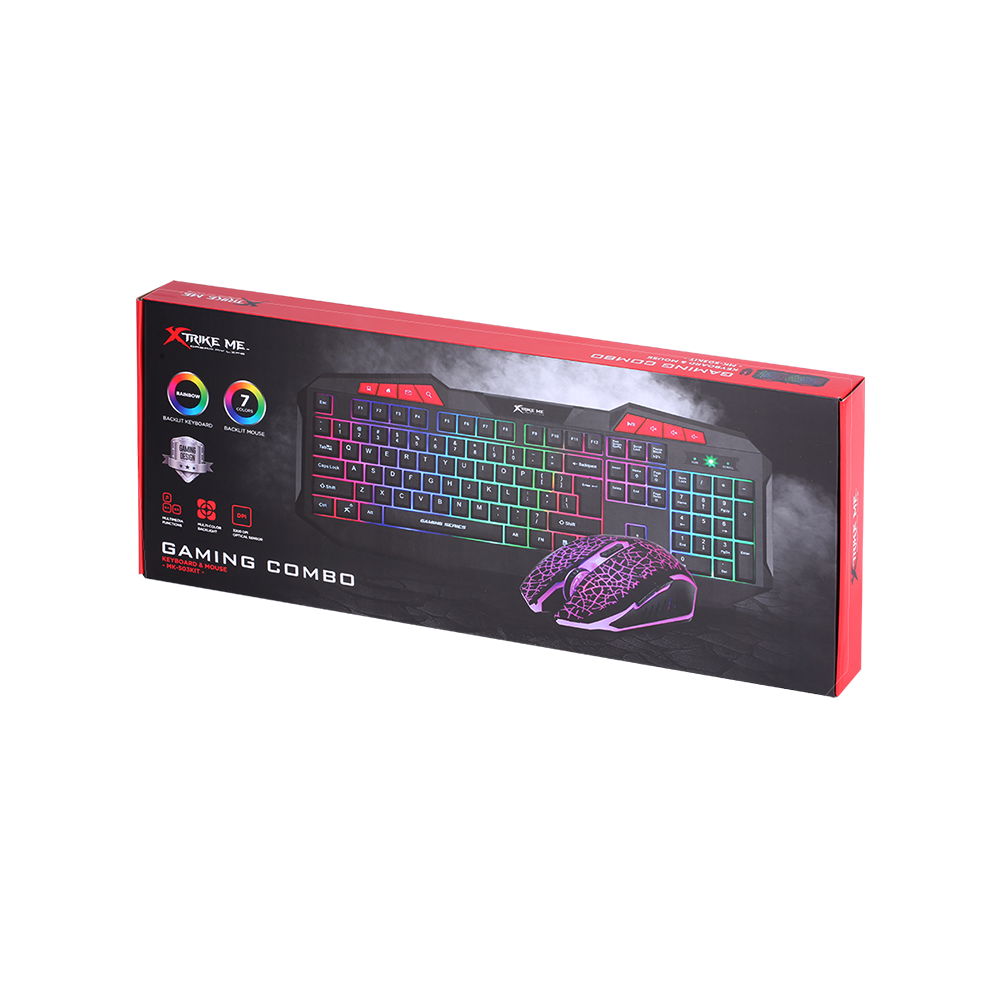 Kit Xtrike Me Teclado + Mouse Gaming MK 503
