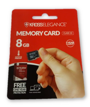 Tarjeta de Memoria Micro SD 8GB KROSS UHS1 Clase 10
