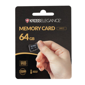 Tarjeta de Memoria Micro SD 64GB KROSS UHS 3 Clase 10